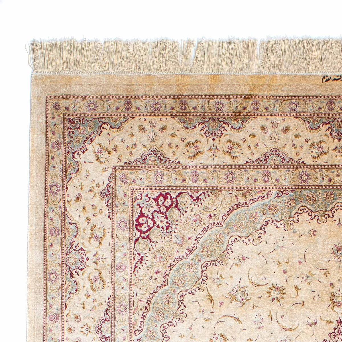 Qom Teppe 158x233cm - Persisk teppe
