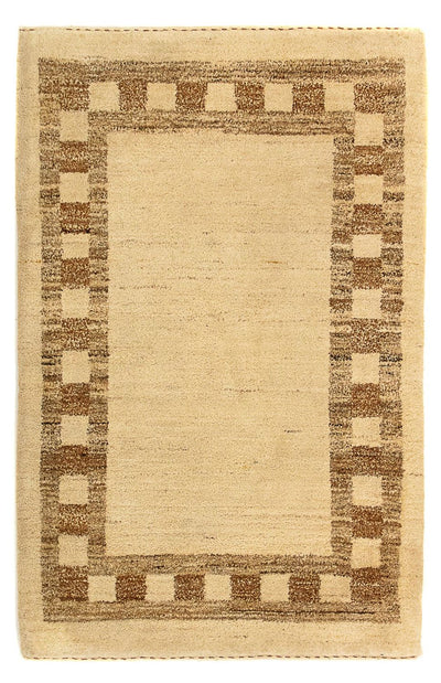 Indo Gabbeh Teppe 80x122cm - Perserteppich Wollteppich