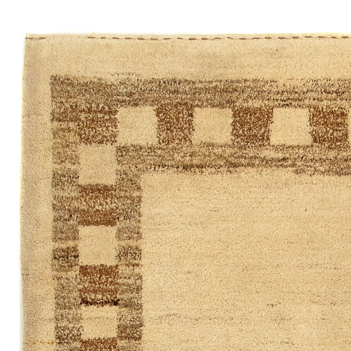 Indo Gabbeh Teppe 80x122cm - Perserteppich Wollteppich