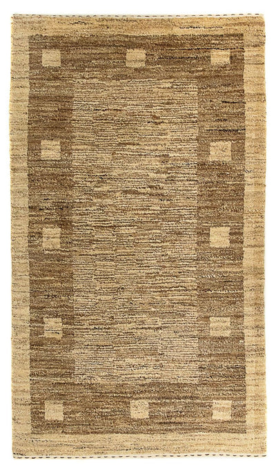 Indo Gabbeh Teppe 77x126cm - Perserteppich Wollteppich