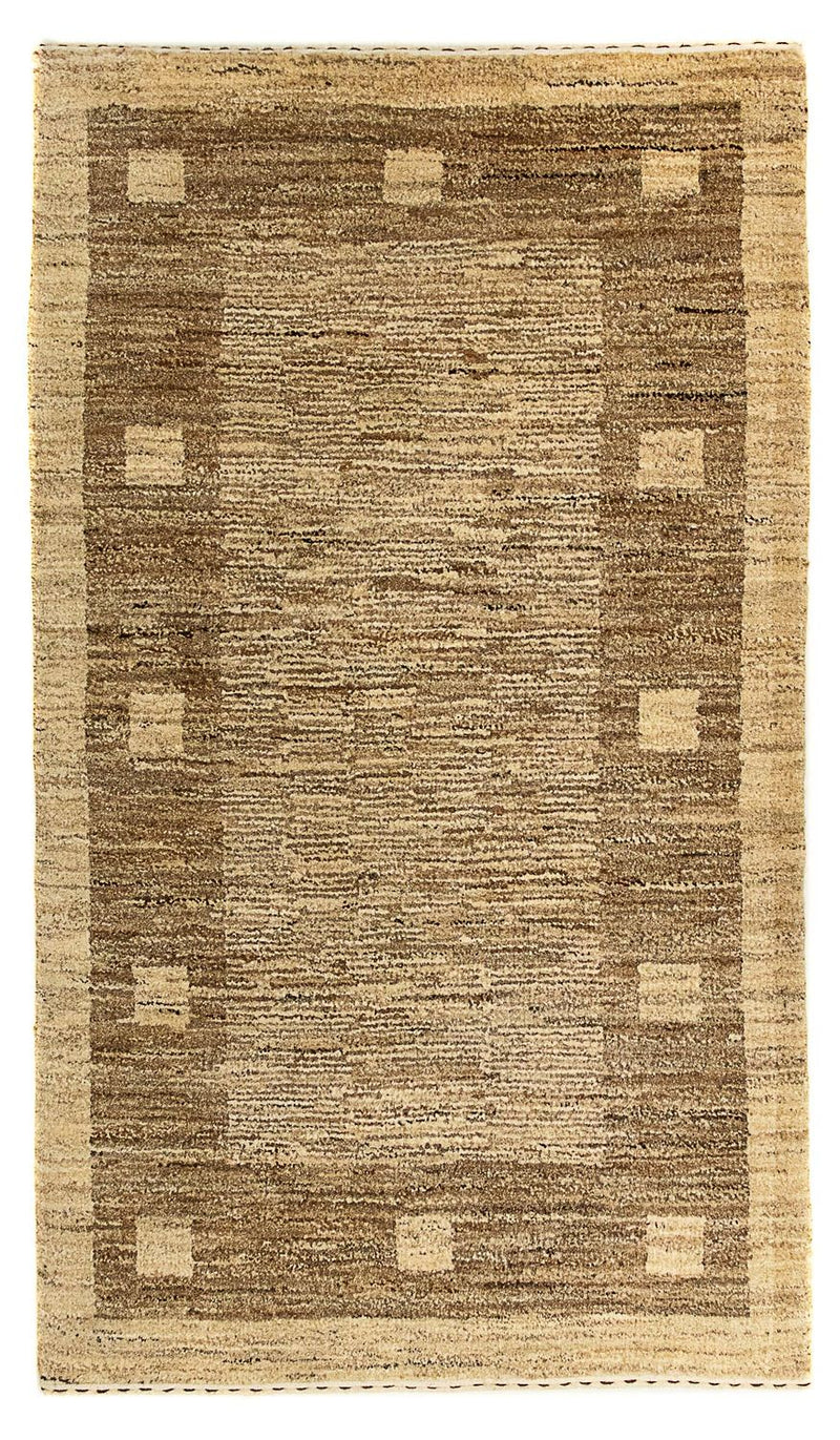 Indo Gabbeh Teppe 126x77cm - Perserteppich Wollteppich