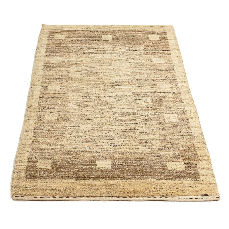 Indo Gabbeh Teppe 127x72cm - Perserteppich Wollteppich