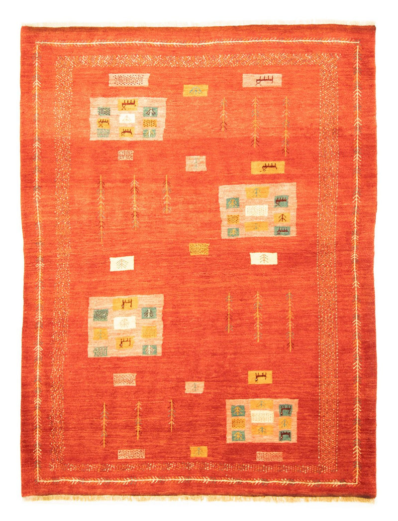 Persisk Gabbeh Teppe 180x230cm - Perserteppich Wollteppich