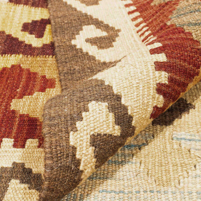 Kilim Maimana Teppe 296x197cm - Ullteppe