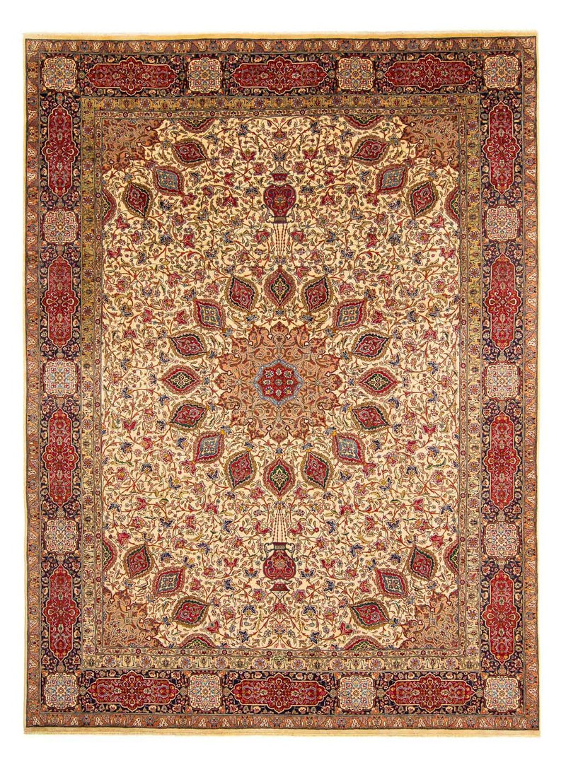 Tabriz - 50 Raj Teppe 393x290cm - Persisk teppe