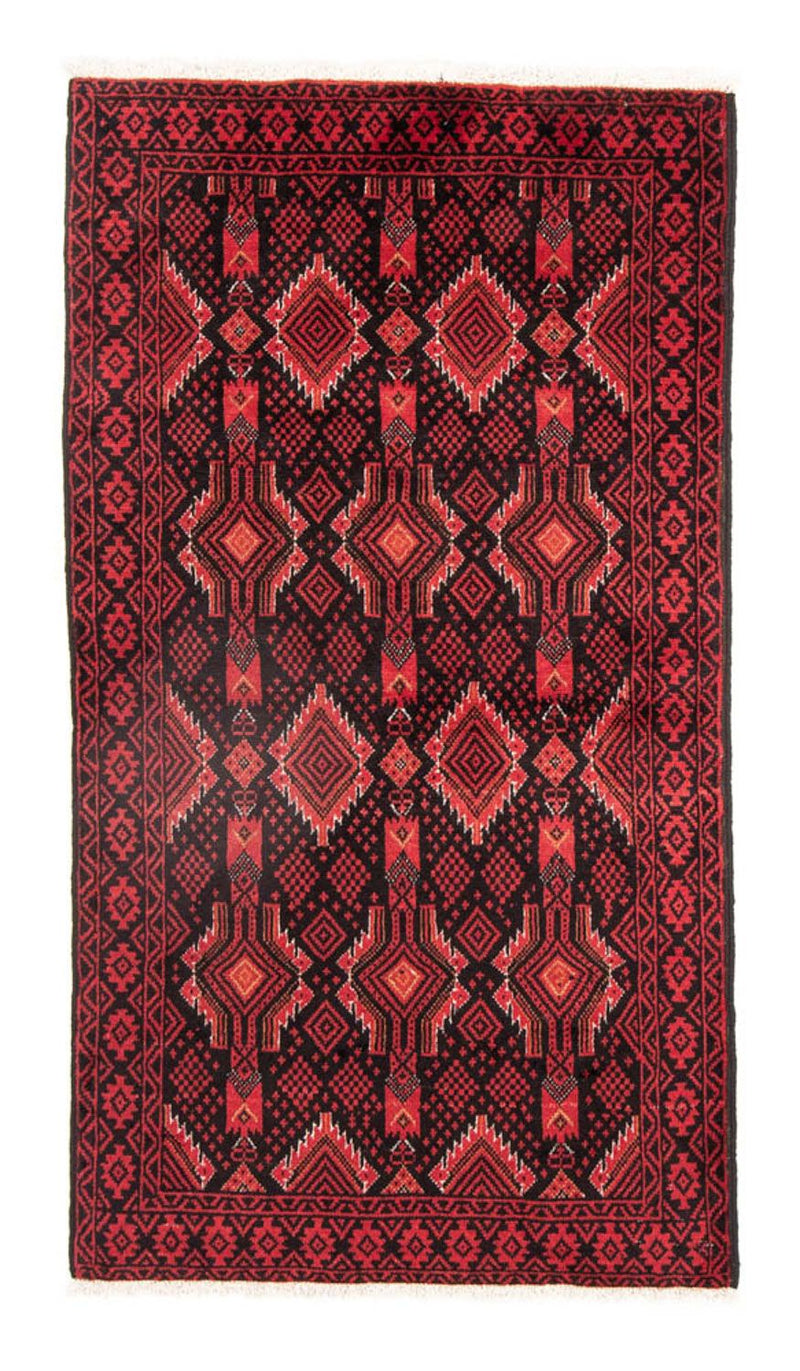 Belutsch Teppich 187 x 103 cm - rot