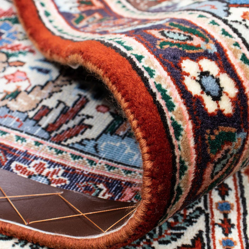 Persisk teppe - klassisk - 205 x 178 cm - flerfarget