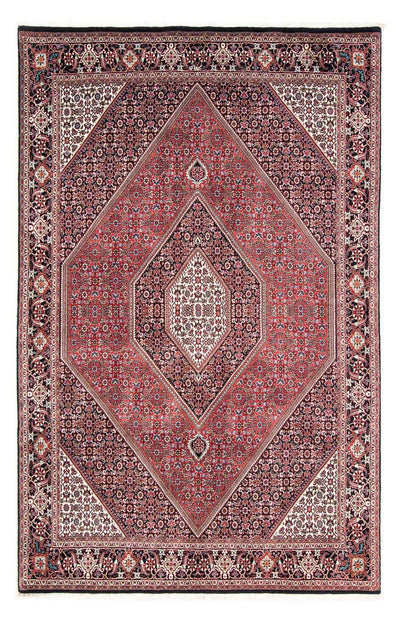 Bidjar Teppe 168x237cm - Persisk teppe - lys rød
