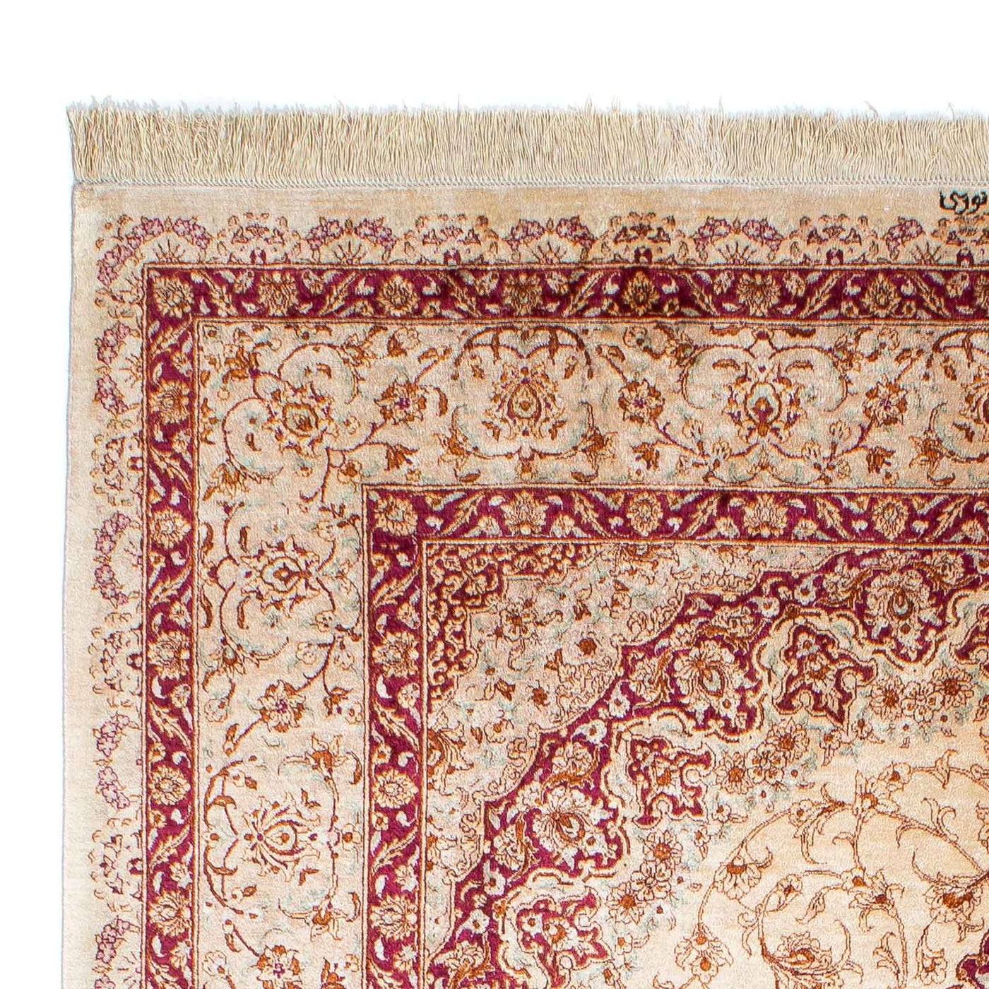 Qom Teppe 240x157cm - Persisk teppe