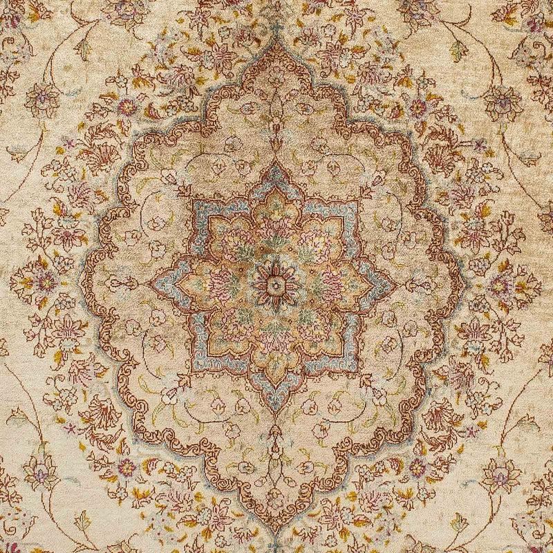 Qom silke Teppe 130x188cm - Orientalsk teppe