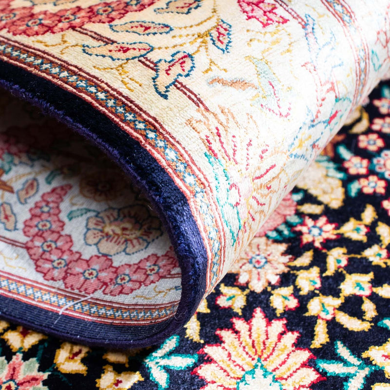 Qom Teppe 130x81cm - Persisk teppe