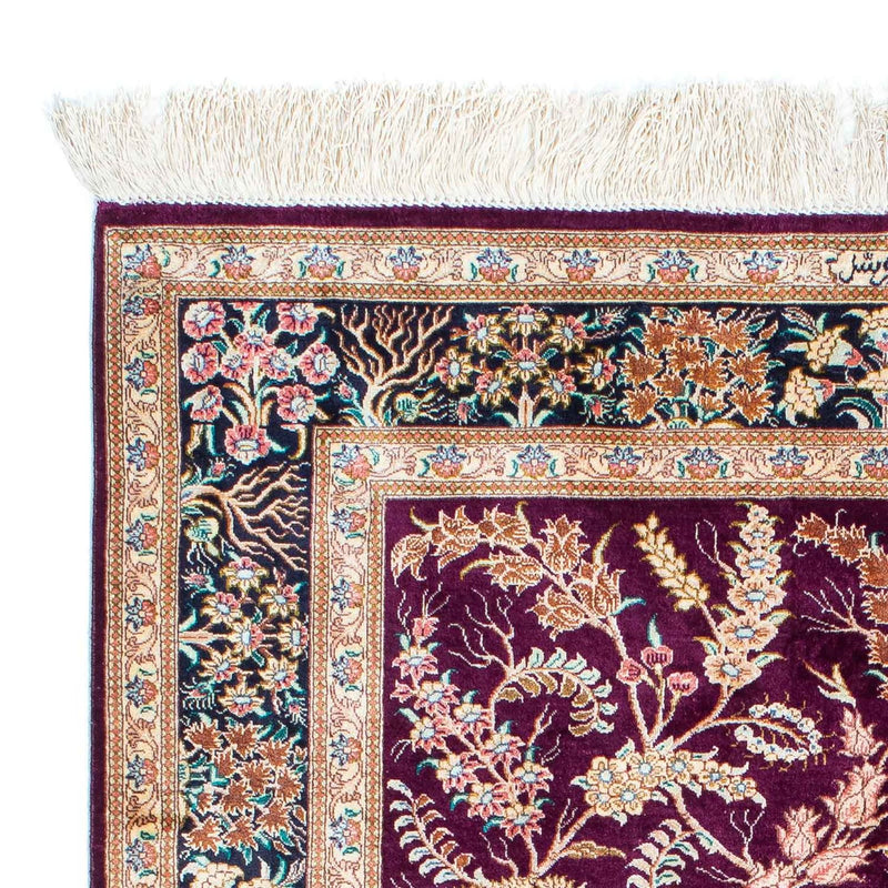 Qom Teppe 144x97cm - Persisk teppe