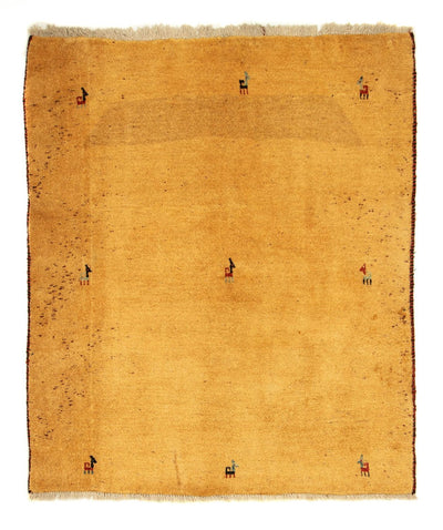 Persisk Gabbeh Teppe 137x170cm - Perserteppich Wollteppich