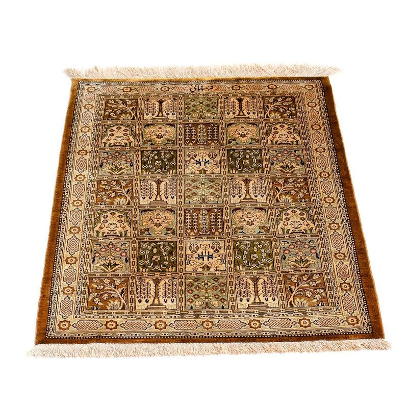 Qom Teppe 56x77cm - Persisk teppe