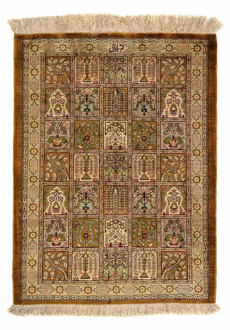 Qom Teppe 58x75cm - Persisk teppe