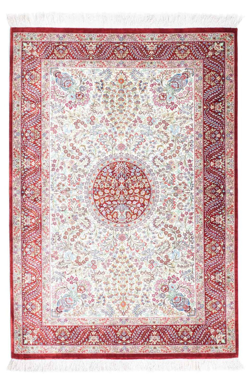 Qom Teppe 158x103cm - Persisk teppe