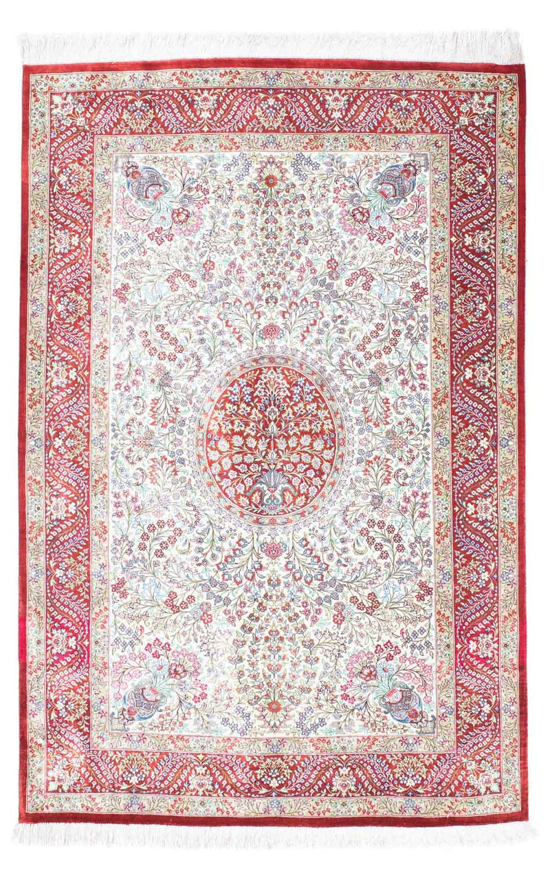 Qom Teppe 159x102cm - Persisk teppe