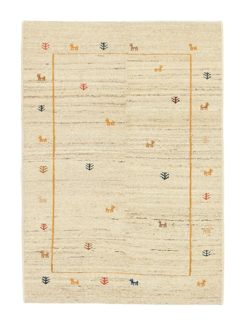 Persisk Gabbeh Teppe 143x97cm - Perserteppich Wollteppich