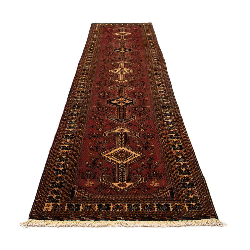 Shiraz Teppe 394x93cm - Persisk teppe