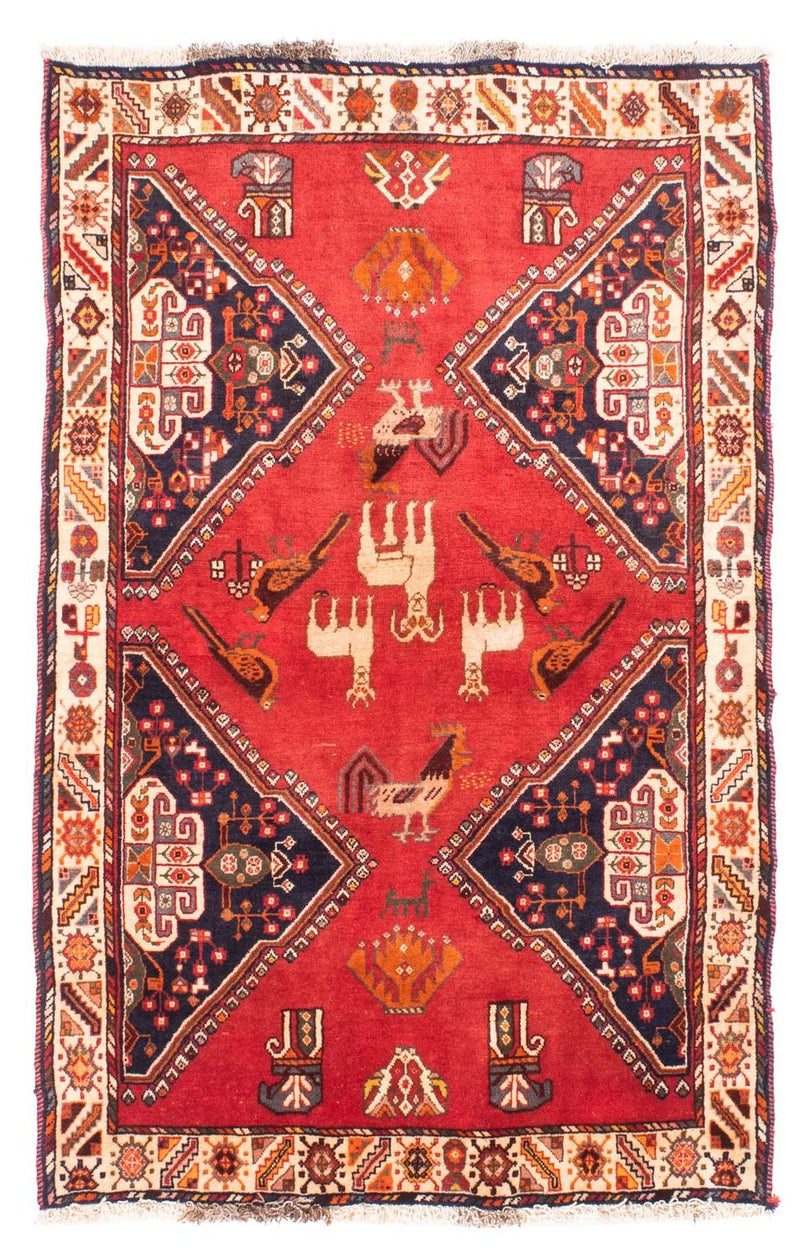 Shiraz Teppe 112x182cm - Persisk teppe