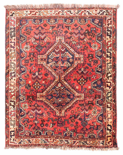 Shiraz Teppe 115x140cm - Persisk teppe