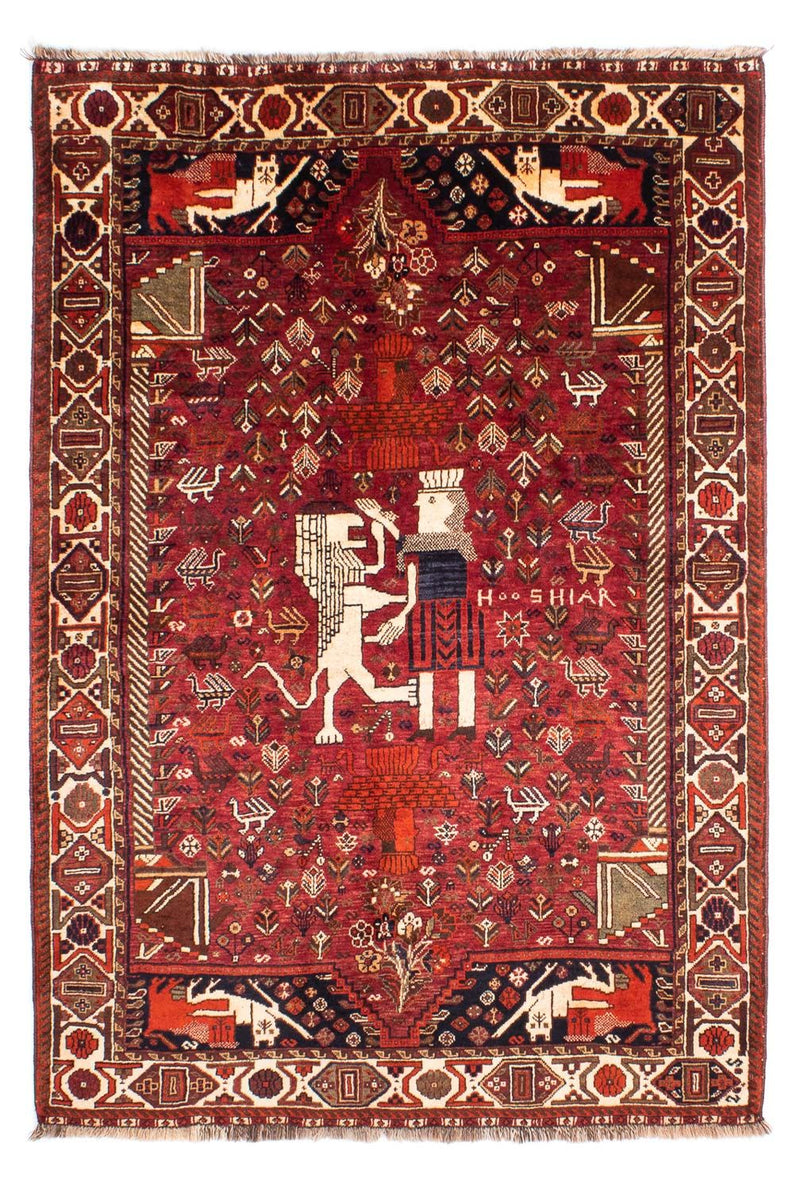Shiraz Teppe 220x145cm - Persisk teppe