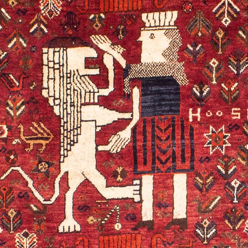 Shiraz Teppe 220x145cm - Persisk teppe