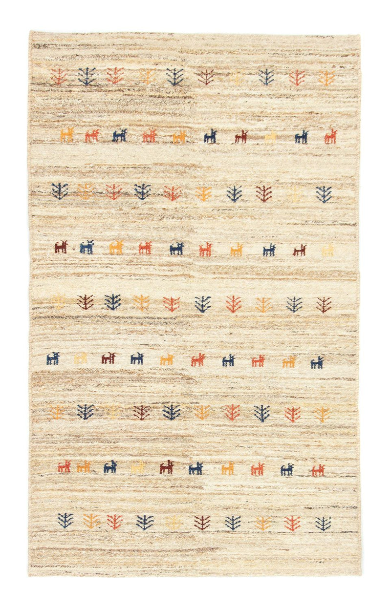 Persisk Gabbeh Teppe 182x110cm - Perserteppich Wollteppich