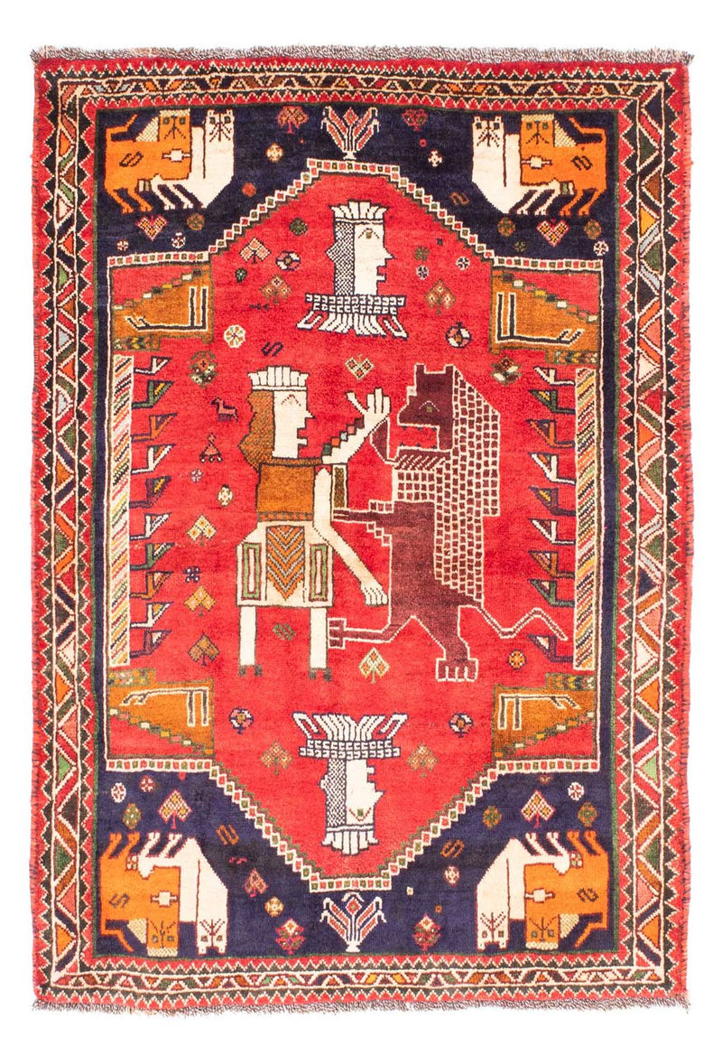 Shiraz Teppe 172x130cm - Persisk teppe