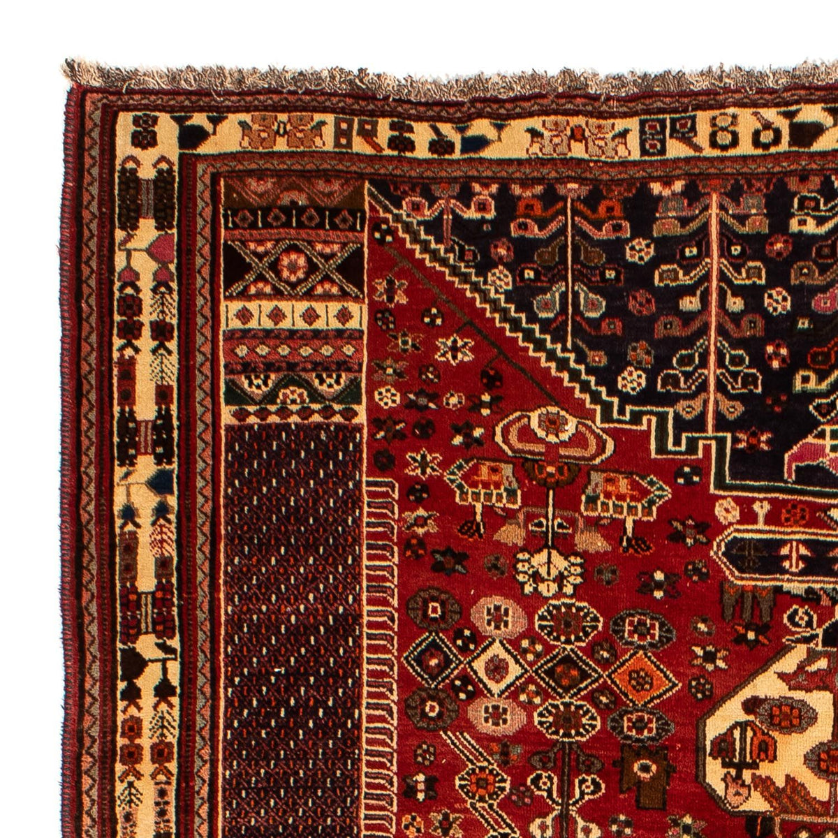 Shiraz Teppe 190x275cm - Persisk teppe