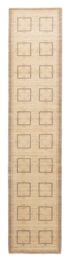 Loribaft Teppe 75x345cm - Perserteppich Wollteppich - Løper / Beige / 75 x 345 cm Løper