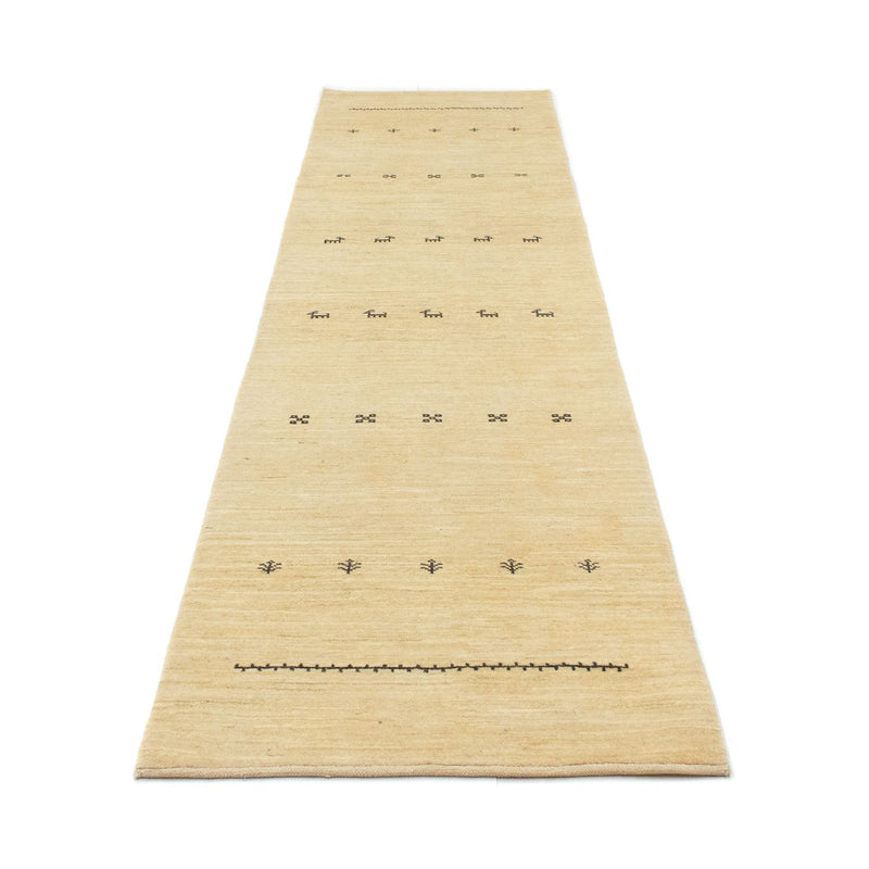 Persisk Gabbeh Teppe 334x83cm - Perserteppich Wollteppich