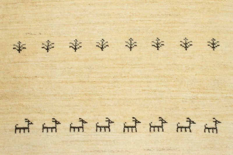 Persisk Gabbeh Teppe 85x255cm - Perserteppich Wollteppich