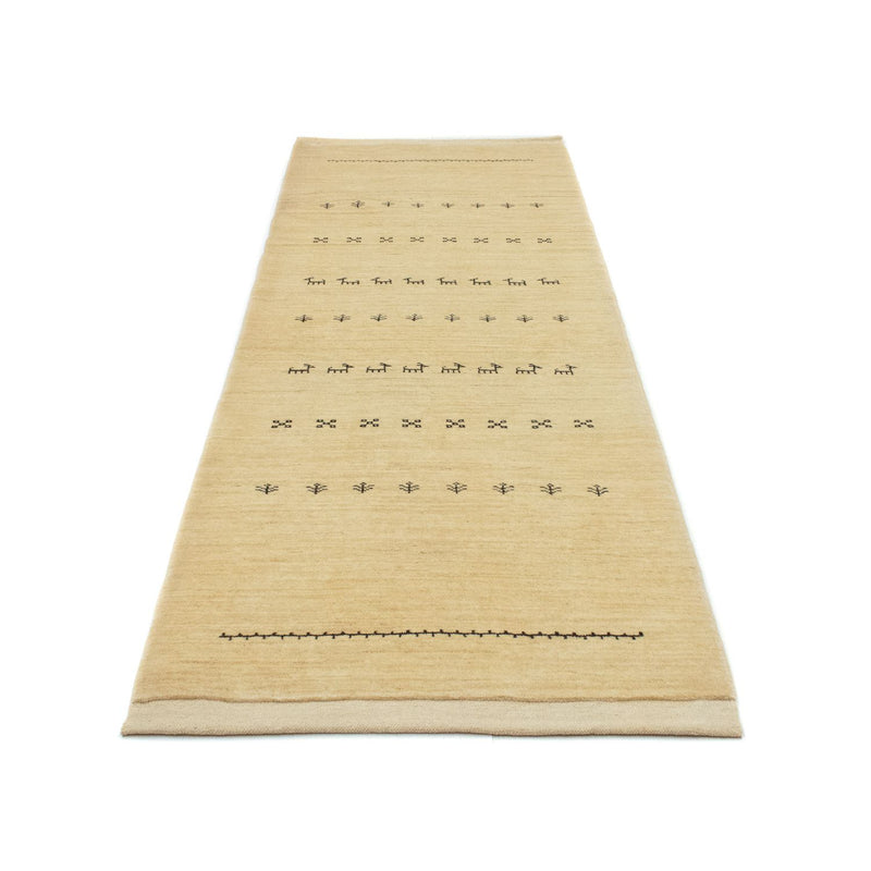 Persisk Gabbeh Teppe 85x255cm - Perserteppich Wollteppich