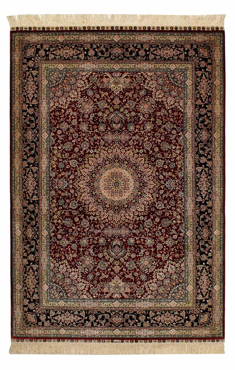 Kinesisk silke Teppe 183x122cm - Persisk teppe