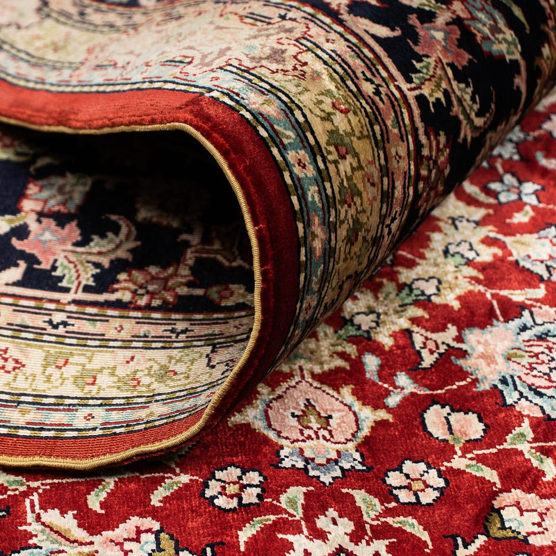 Kinesisk silke Teppe 183x122cm - Persisk teppe