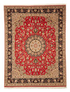 Tabriz - 50 Raj Teppe 204x268cm - Persisk teppe - Rektangulær / Rød / 204 x 268 cm Rektangulær
