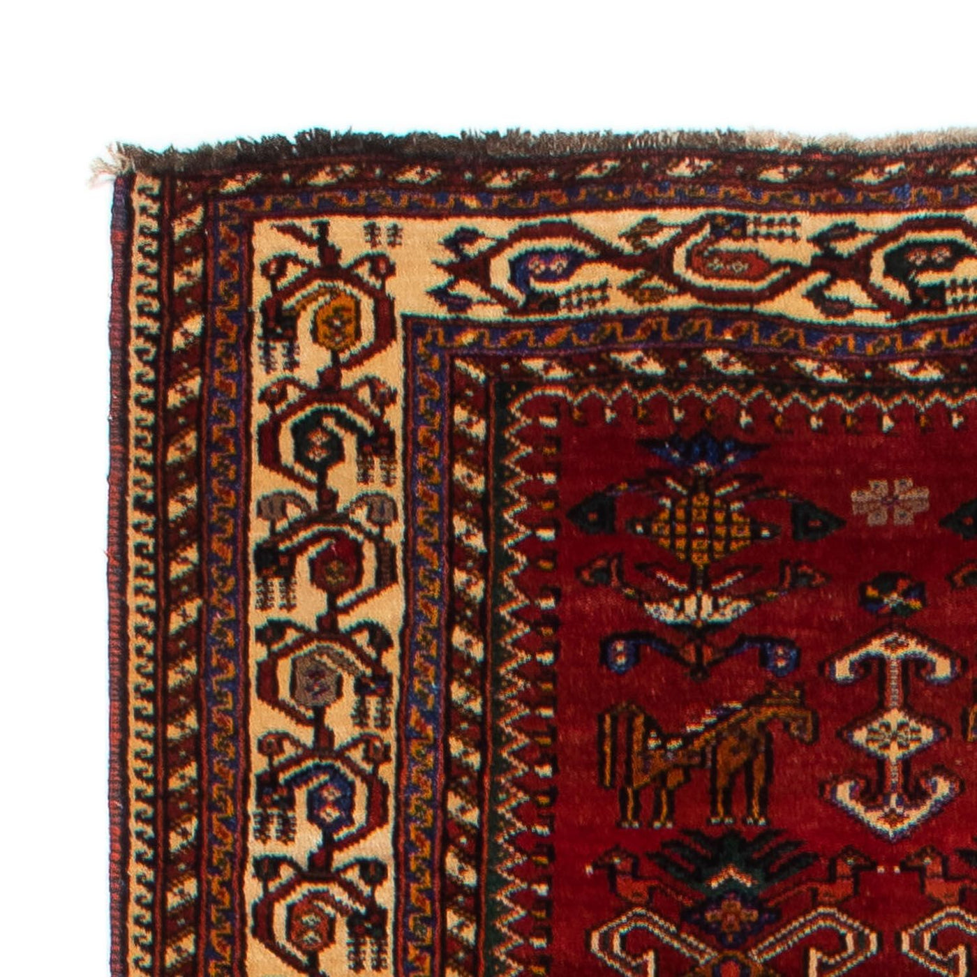 Qashqai Teppe 337x103cm - Persisk teppe