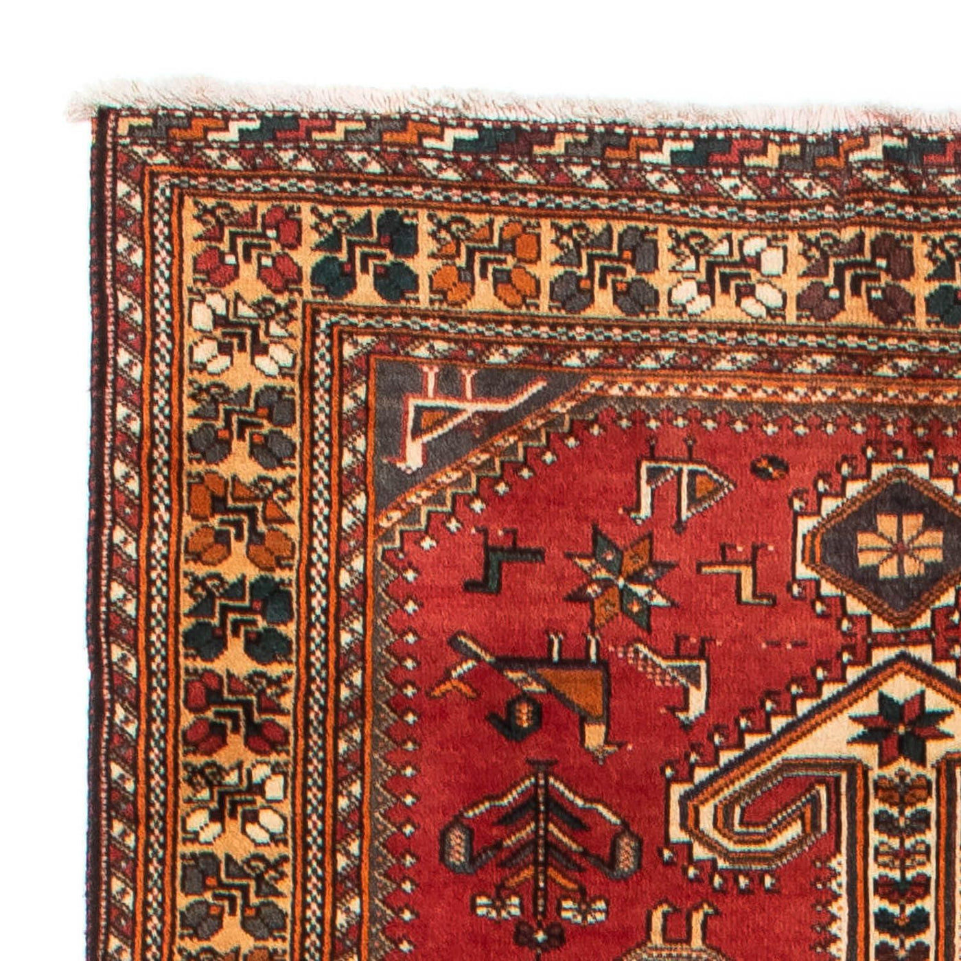 Qashqai Teppe 361x108cm - Persisk teppe