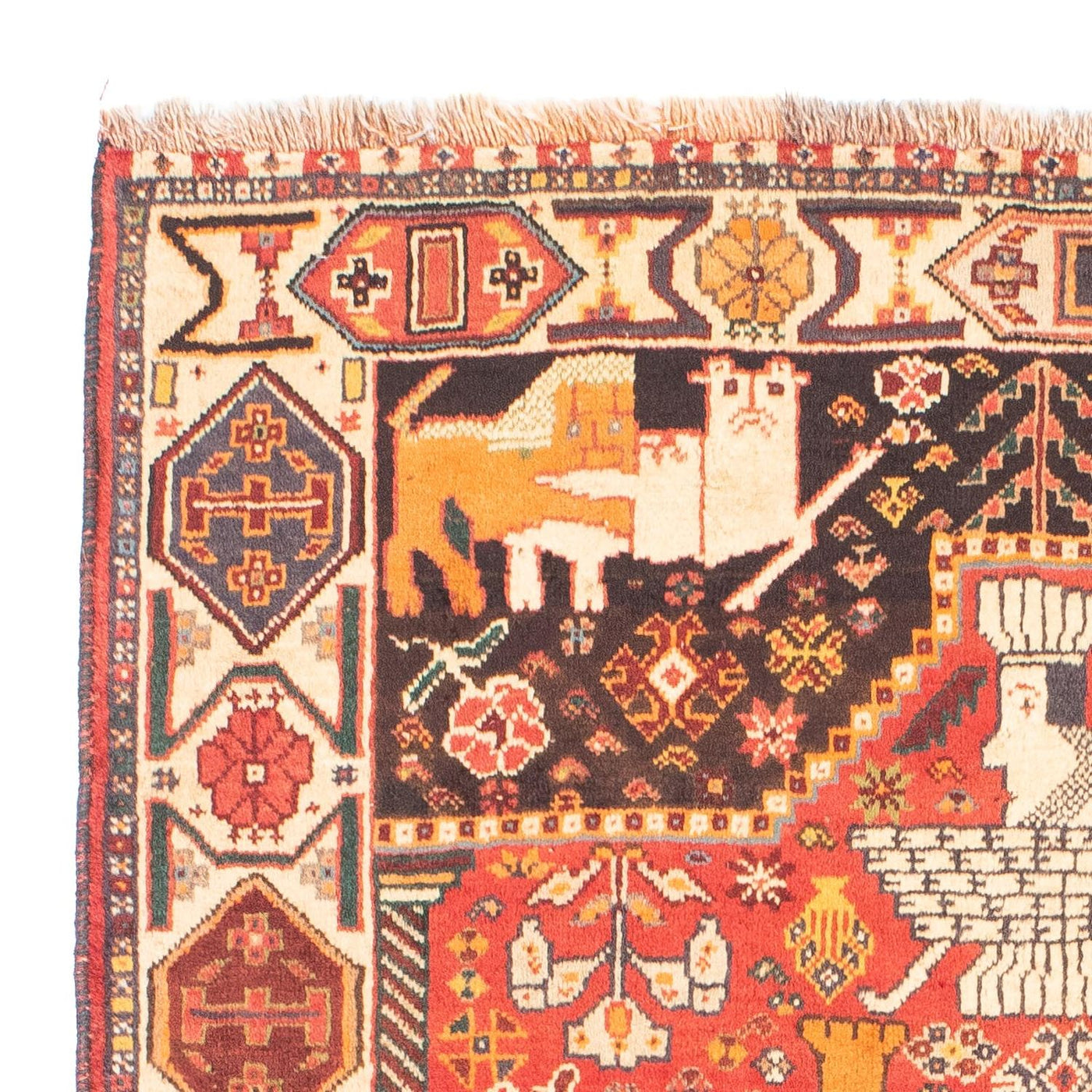 Shiraz Teppe 155x108cm - Persisk teppe