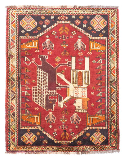 Shiraz Teppe 120x167cm - Persisk teppe
