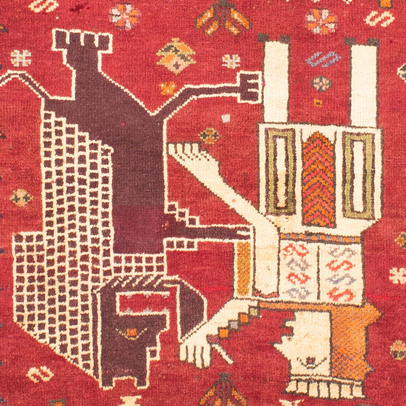 Shiraz Teppe 120x167cm - Persisk teppe