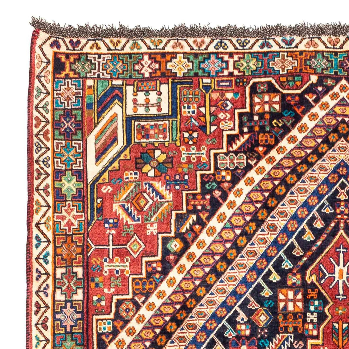Shiraz Teppe 160x253cm - Persisk teppe