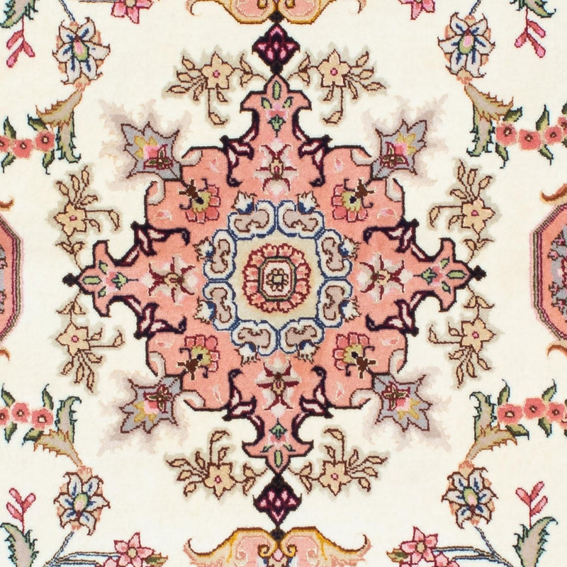 Løper Persisk teppe - Tabriz - Royal - 215 x 81 cm - beige