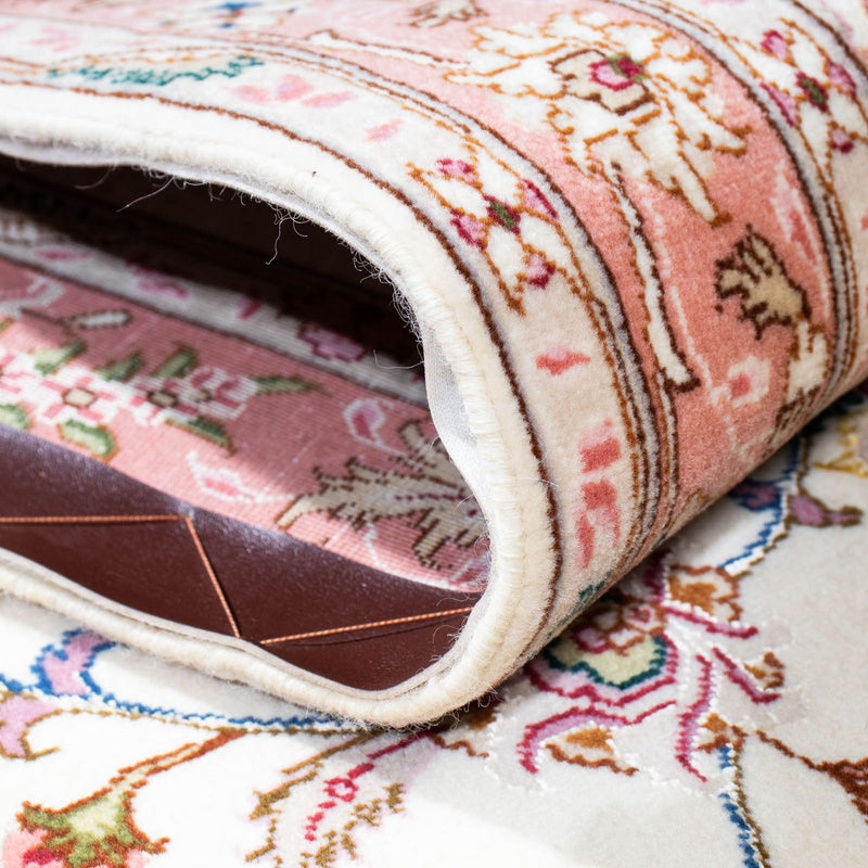 Løper Persisk teppe - Tabriz - Royal - 215 x 81 cm - beige