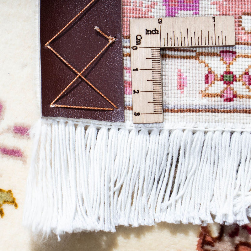 Løper Persisk teppe - Tabriz - Royal - 215 x 81 cm - beige