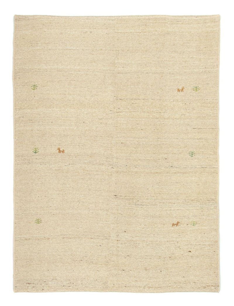 Persisk Gabbeh Teppe 139x185cm - Perserteppich Wollteppich