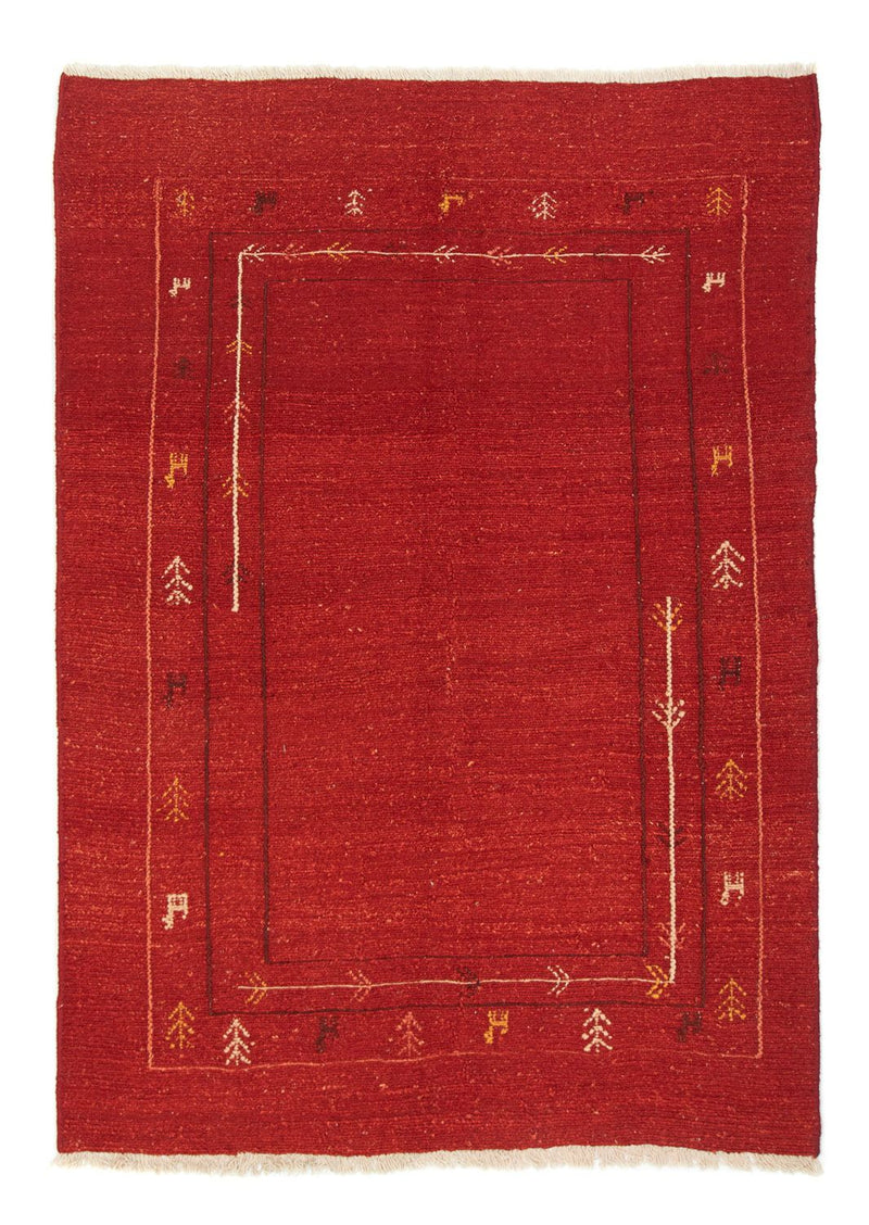Persisk Gabbeh Teppe 200x142cm - Perserteppich Wollteppich