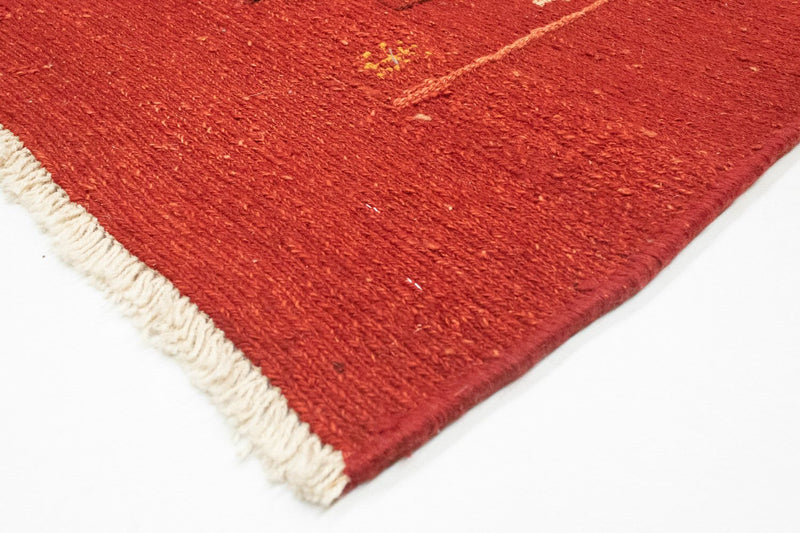 Persisk Gabbeh Teppe 200x142cm - Perserteppich Wollteppich