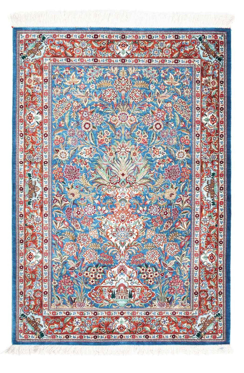 Qom Teppe 119x81cm - Persisk teppe